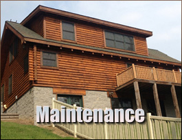  Maury, North Carolina Log Home Maintenance